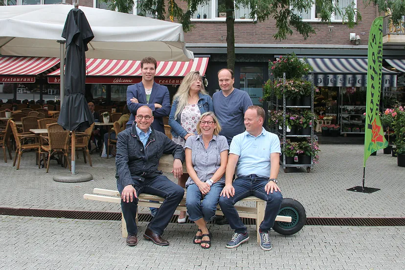 mobiel bankje markt geleen