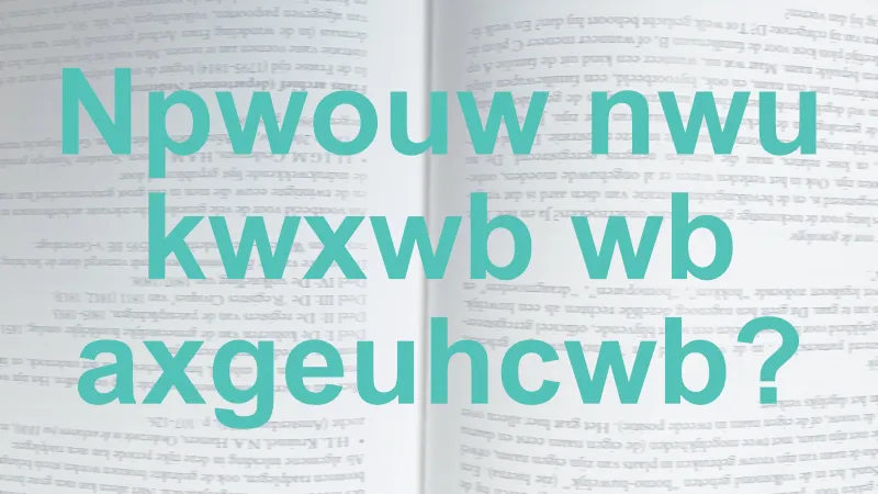 moeite met lezen en schrijven