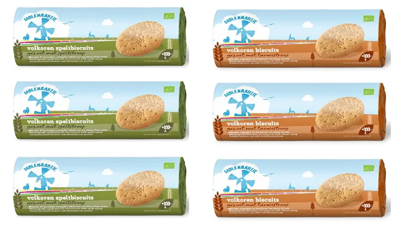 molenaartje volkoren en volkoren speltbiscuits