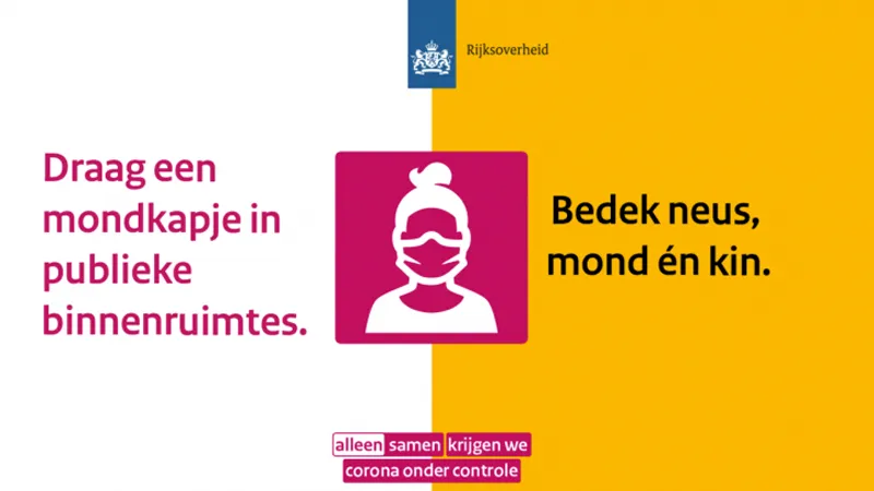 mondkapje publieke binnenruimte