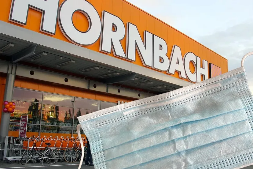 mondkapje verplicht bij hornbach