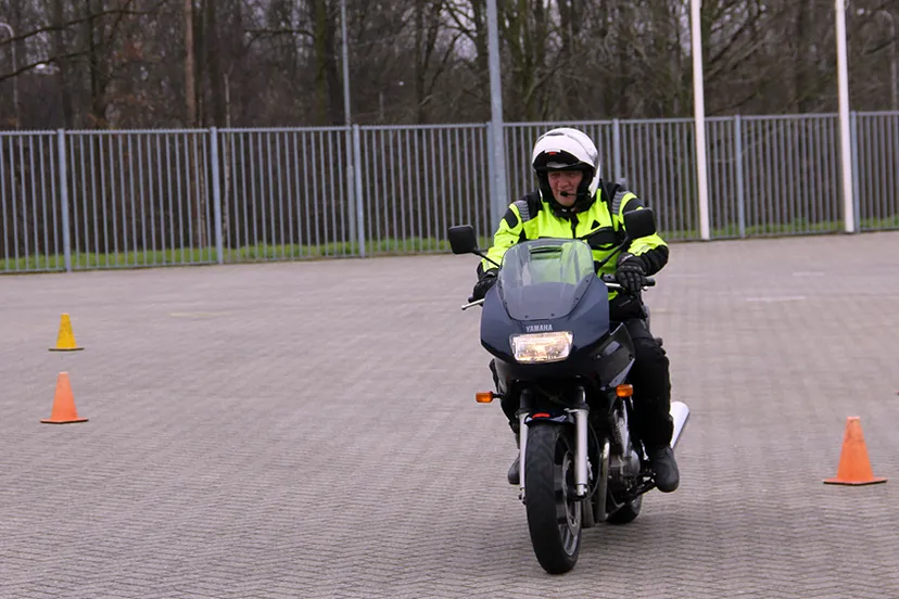 motorrijder motor rijles