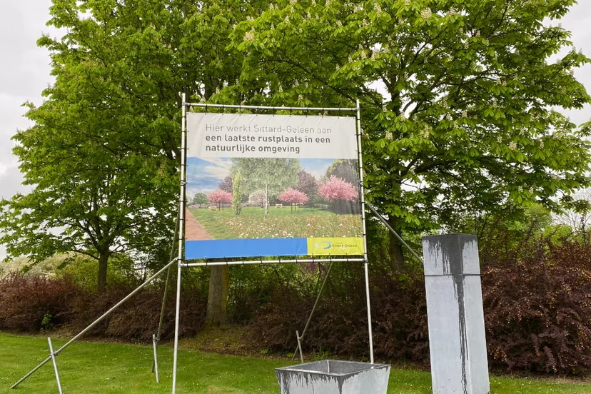 natuurlijke begraafplaats lahrhof sittard bord