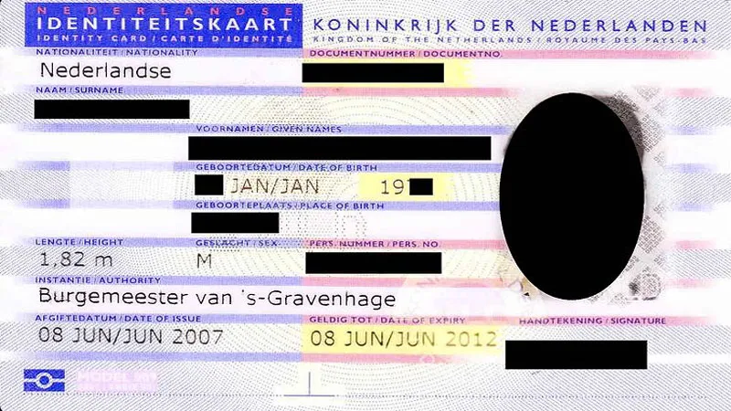 nederlandse identiteitskaart