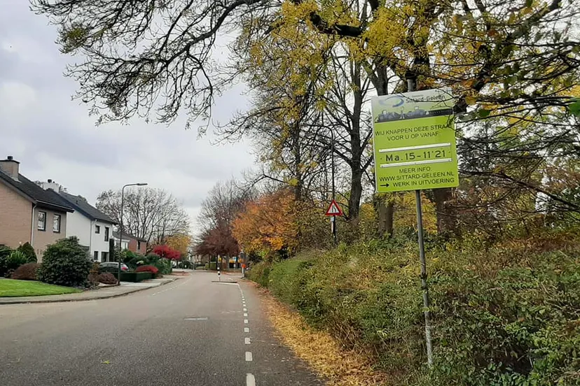 nieuw asfalt kastelenweg sittard