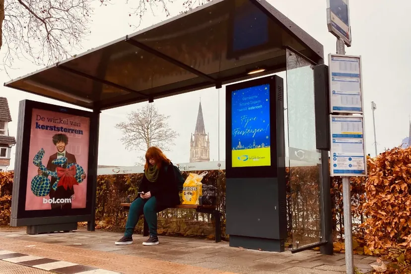 nieuwe abris bushaltes