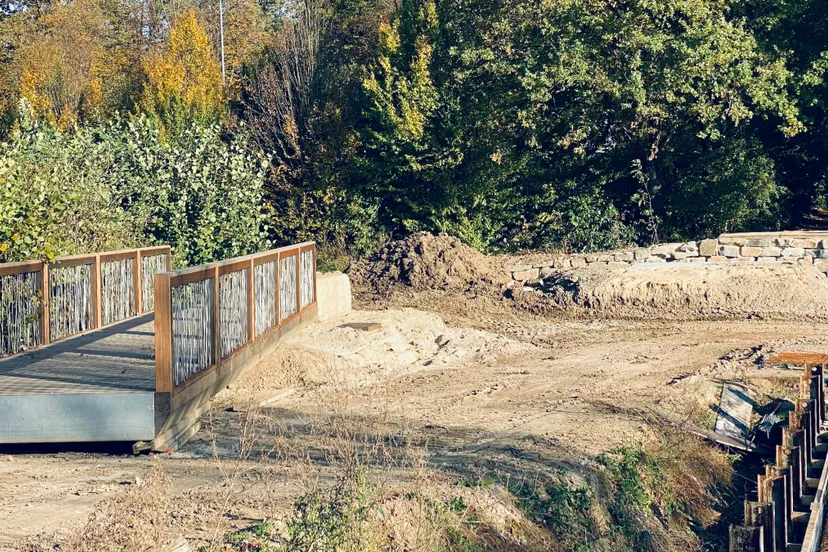 nieuwe brug stadspark sittard bij berkenlaan
