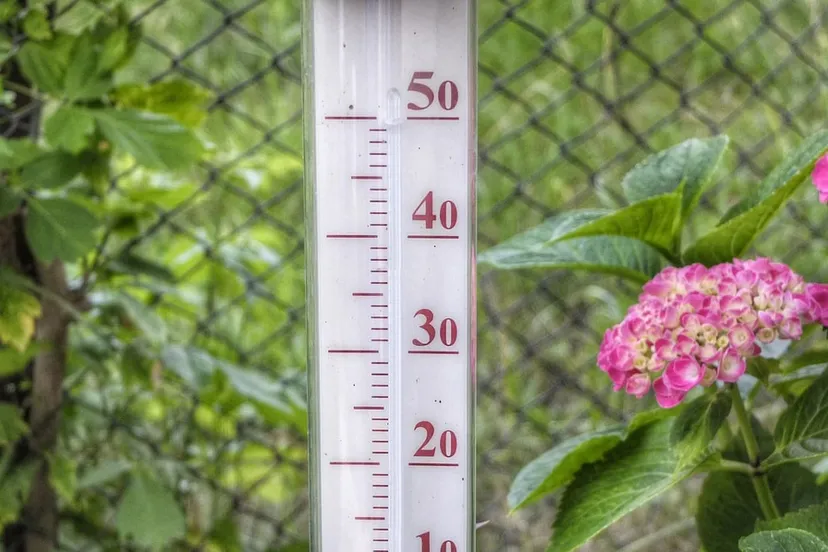 nog geen tien graden