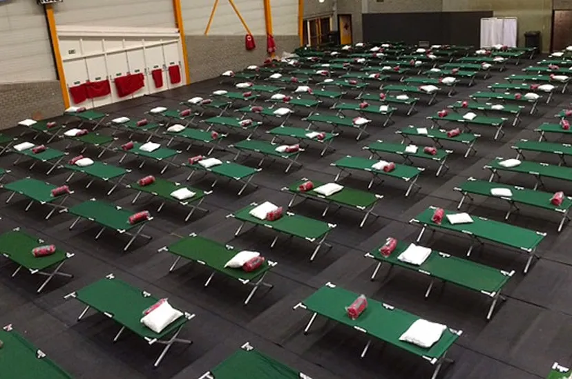 noodopvang vluchtelingen syrie in laco glanerbrook