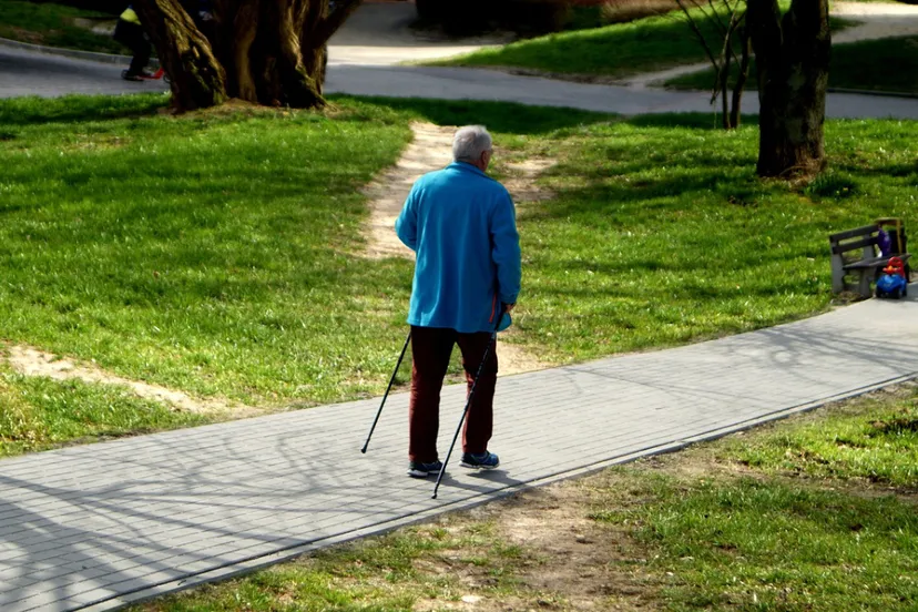 nordic walking senior