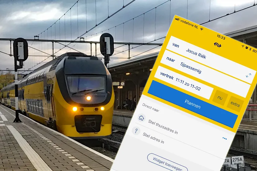 ns reisplanner in carnavalsmodus