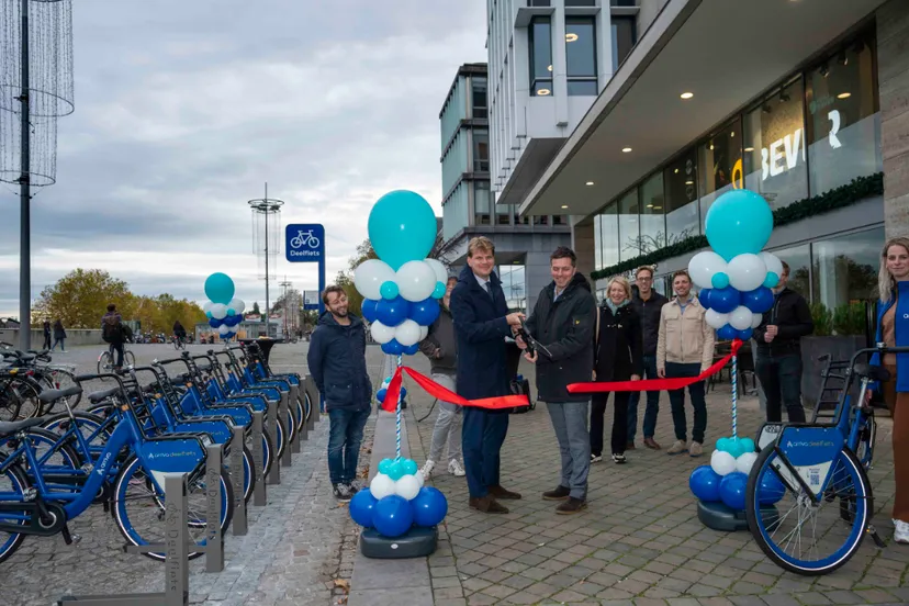 officiele opening arriva deelfiets mosa forum persbericht