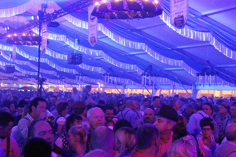 oktoberfeest tent