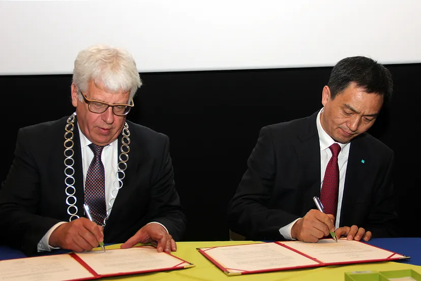 ondertekenen intentieovereenkomst