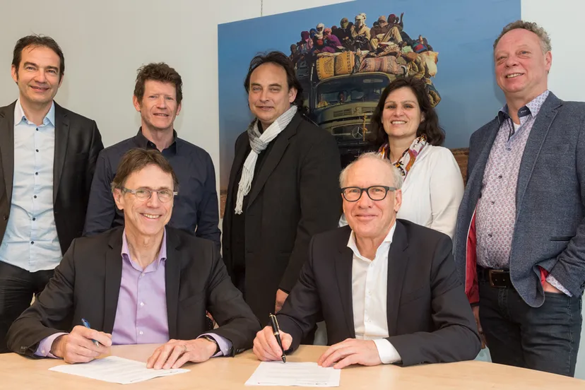 ondertekening overeenkomst gebiedsvisie geleen zuidkluis mcm productions