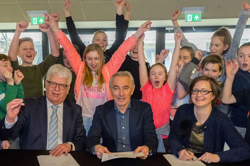 ondertekening prestatieafspraak jeugdsport