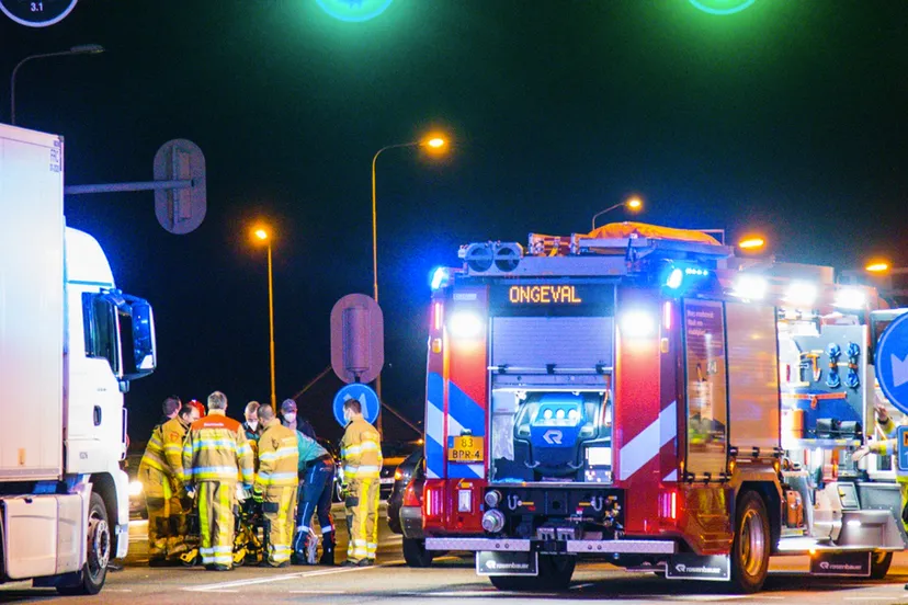 ongeluk hasseltsebaan 1 foto bjorn de hoog