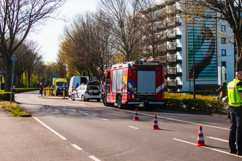 ongeval scootmobiel en auto tunnelstraat sittard