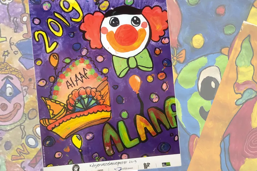 ontwerp kindercarnavalsposter