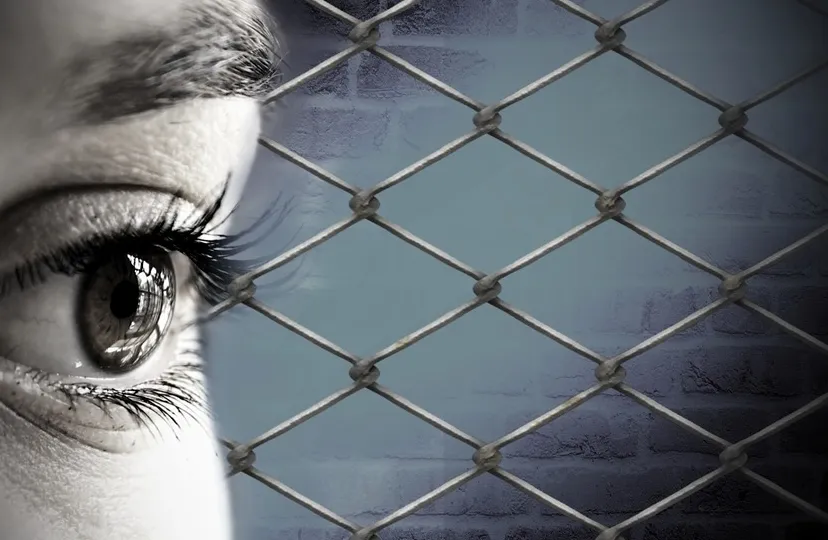 oog hek vluchteling asiel