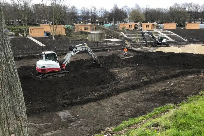 oostelijke schootsvelden bodemwerkzaamheden