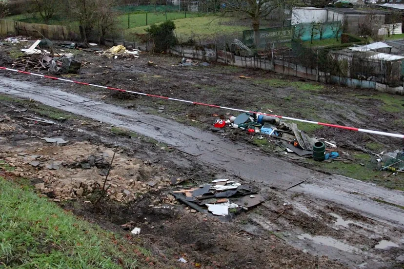 oostelijke schootsvelden opgeschoond