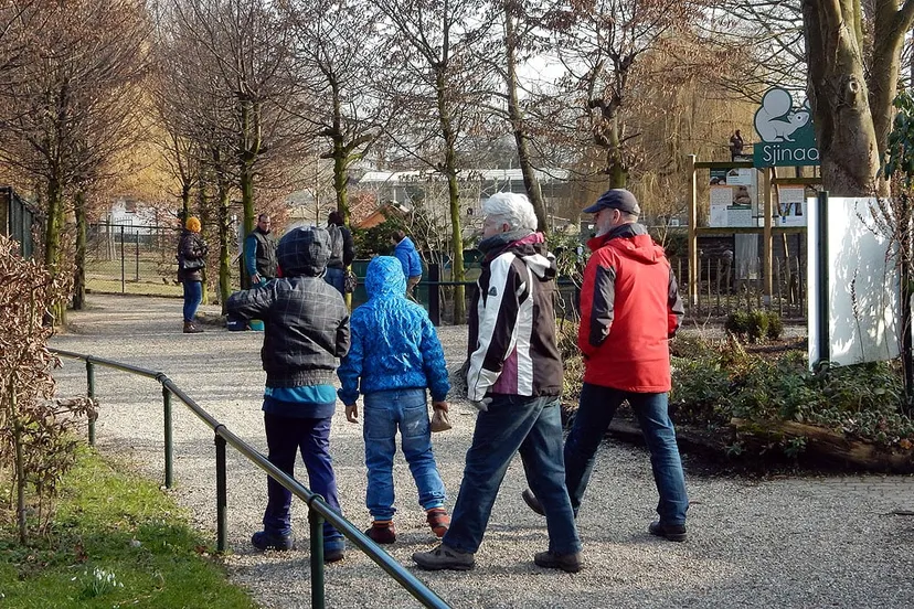 opa en oma kasteelpark born