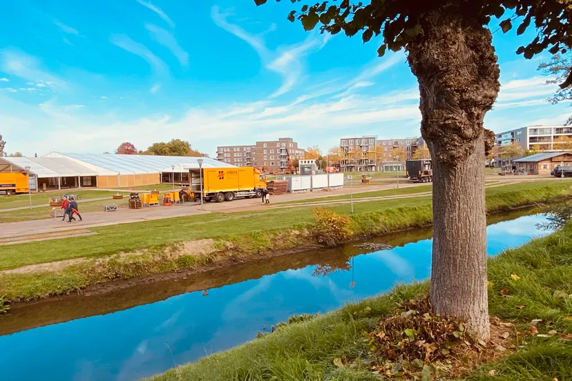 opbouwwerkzaamheden oktoberfeest 2022