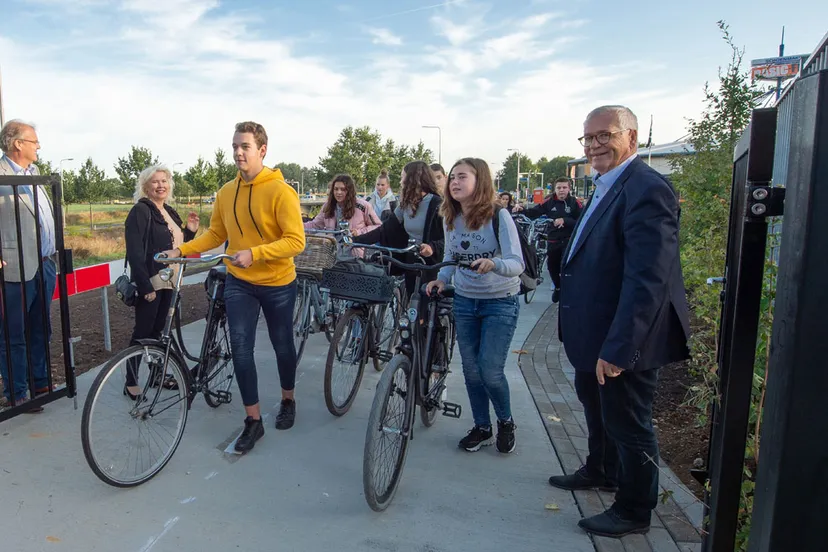opening nieuw fietspad dacapo college