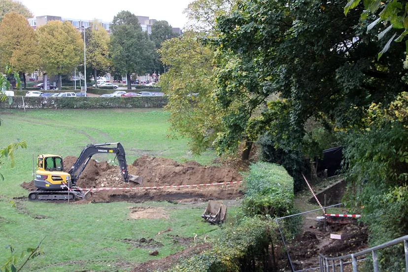 opgraving bij fort sanderbout 1