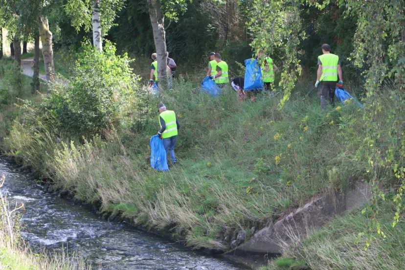 opschonen oevers geleenbeek bij absbroek