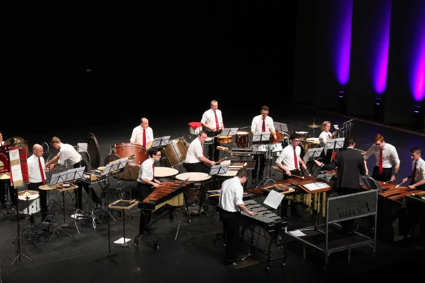 optreden slagwerkers kh aurora grevenbicht in venlo