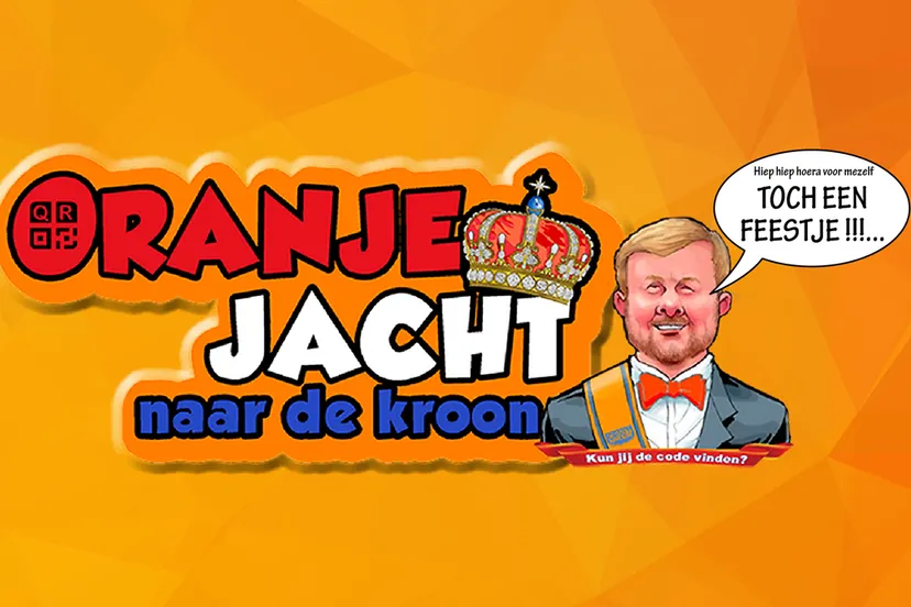 oranje jacht naar de kroon