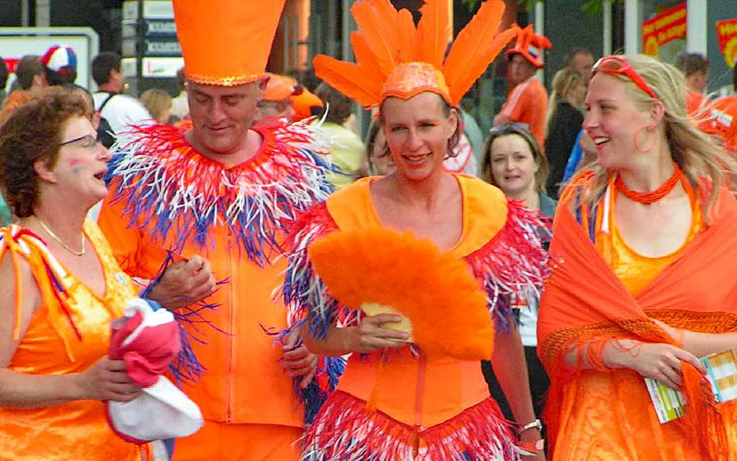 oranjefans in duitsland