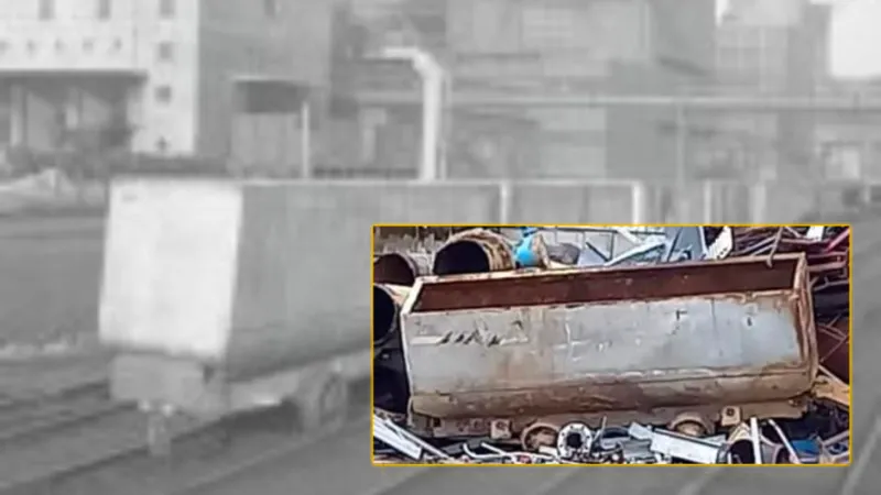 oude mijnwagon maurits