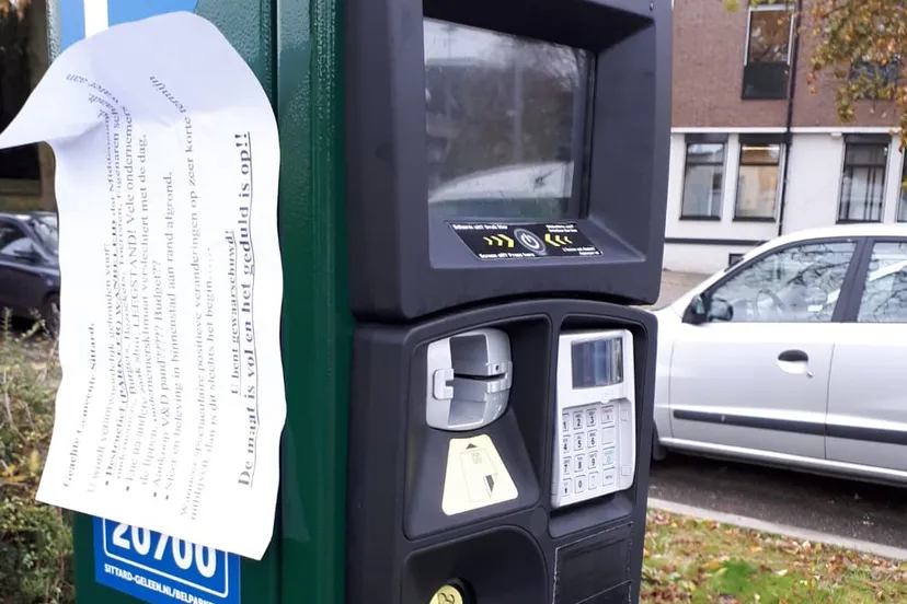 parkeerautomaat vernield 2