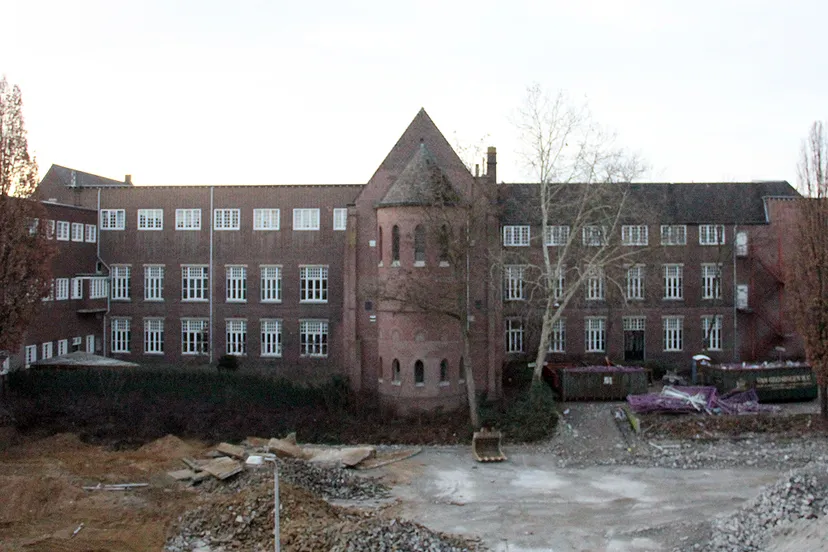 parkeergarage de wieer gesloopt