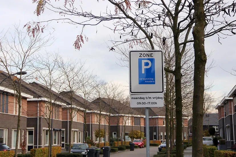 parkeren voor vergunninghouders in de haese
