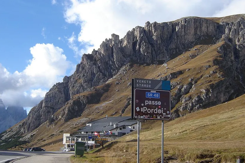 passo pordoi italie giro