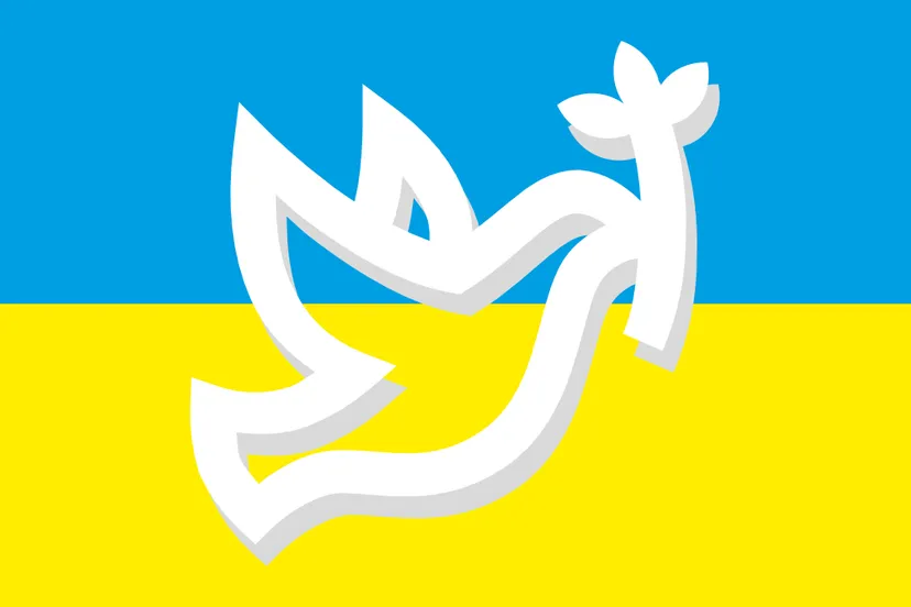 peace ukraine duif
