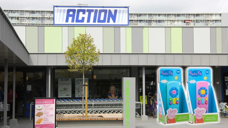 peppa pig afstandsbediening action limbrichterveld sittard