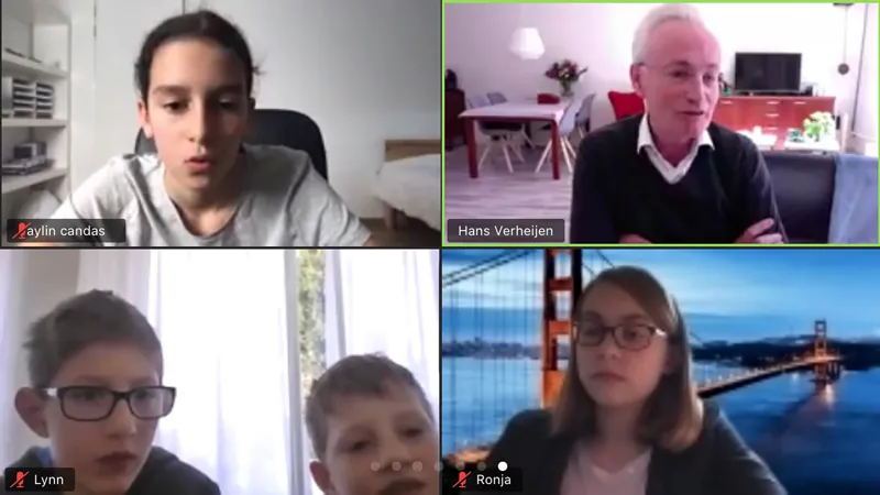 petje af videochat met burgemeester hans verheijen