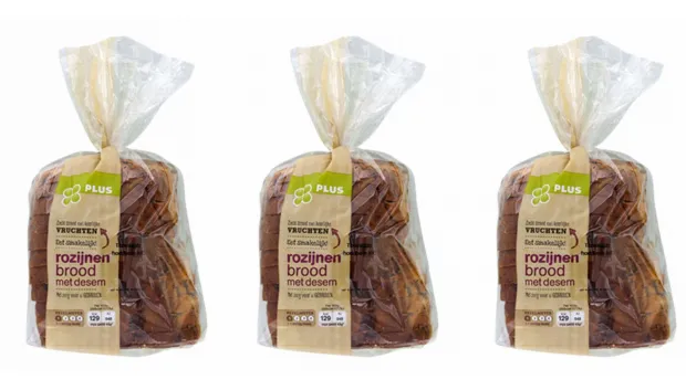 plus rozijnenbrood