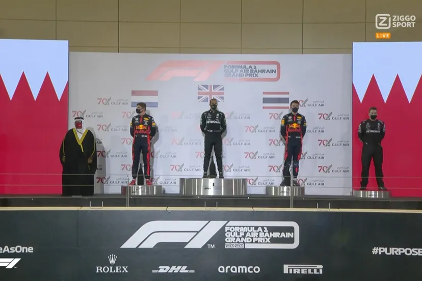 podium bahrein 2020