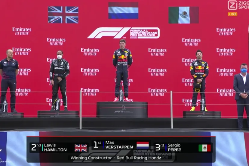 podium gp frankrijk 2021