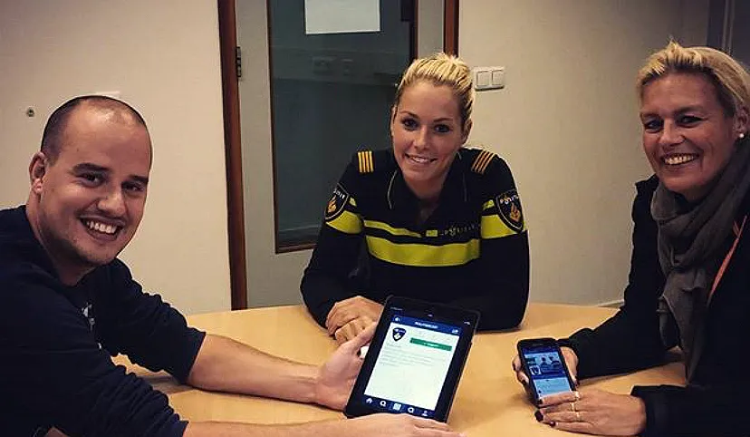 politie echt instagram