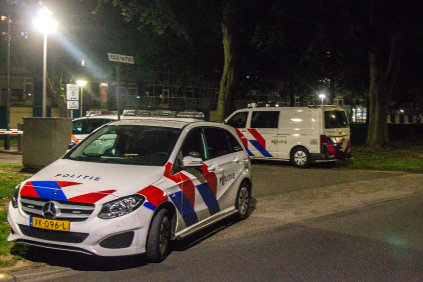 politie inzet eisenhowerstraat foto bjron de hoog