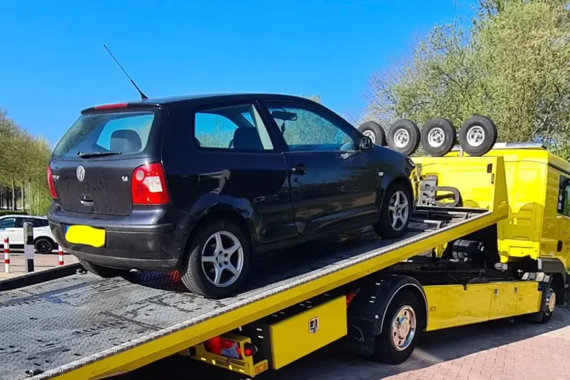politie wm inbeslagname auto recidivist zonder rijbewijs