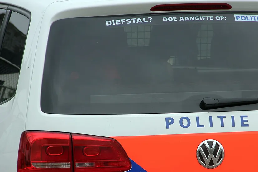 politiewagen achterzijde