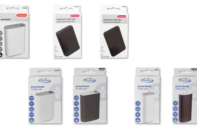 powerbanks trekpleister en kruidvat
